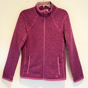 Nike ACG Women’s Full Zip Fleece Jacket Raspberry ‎Size Medium Outdoors